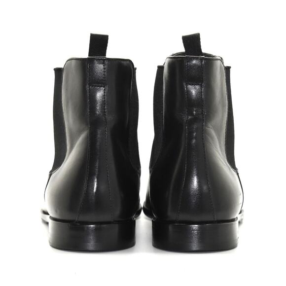 D0 Auth PRADA Black Leather Chelsea Ankle Boot Shoes Size 8.5 - Picture 8 of 10